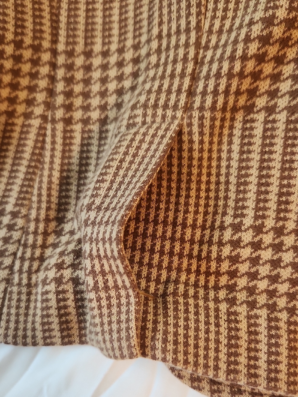 Polo by Ralph Lauren Brown Houndstooth Kids Blazer - Picture 5 of 5